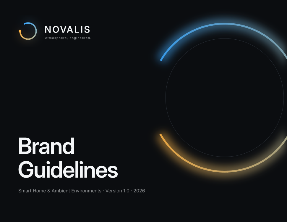 Novalis brand guidelines cover